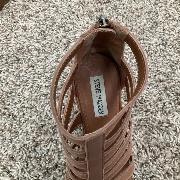 Steve Madden Heeled Strappy Sandals Size 7.5 - Picture 5 of 9